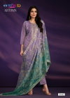 Autumn By Vipul Organza Embroidery Designer Salwar Suits Wholesale Price In Surat